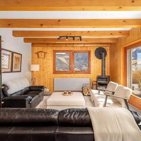 Chalet Theo Family Retreat With Contemporary Design * Riddes